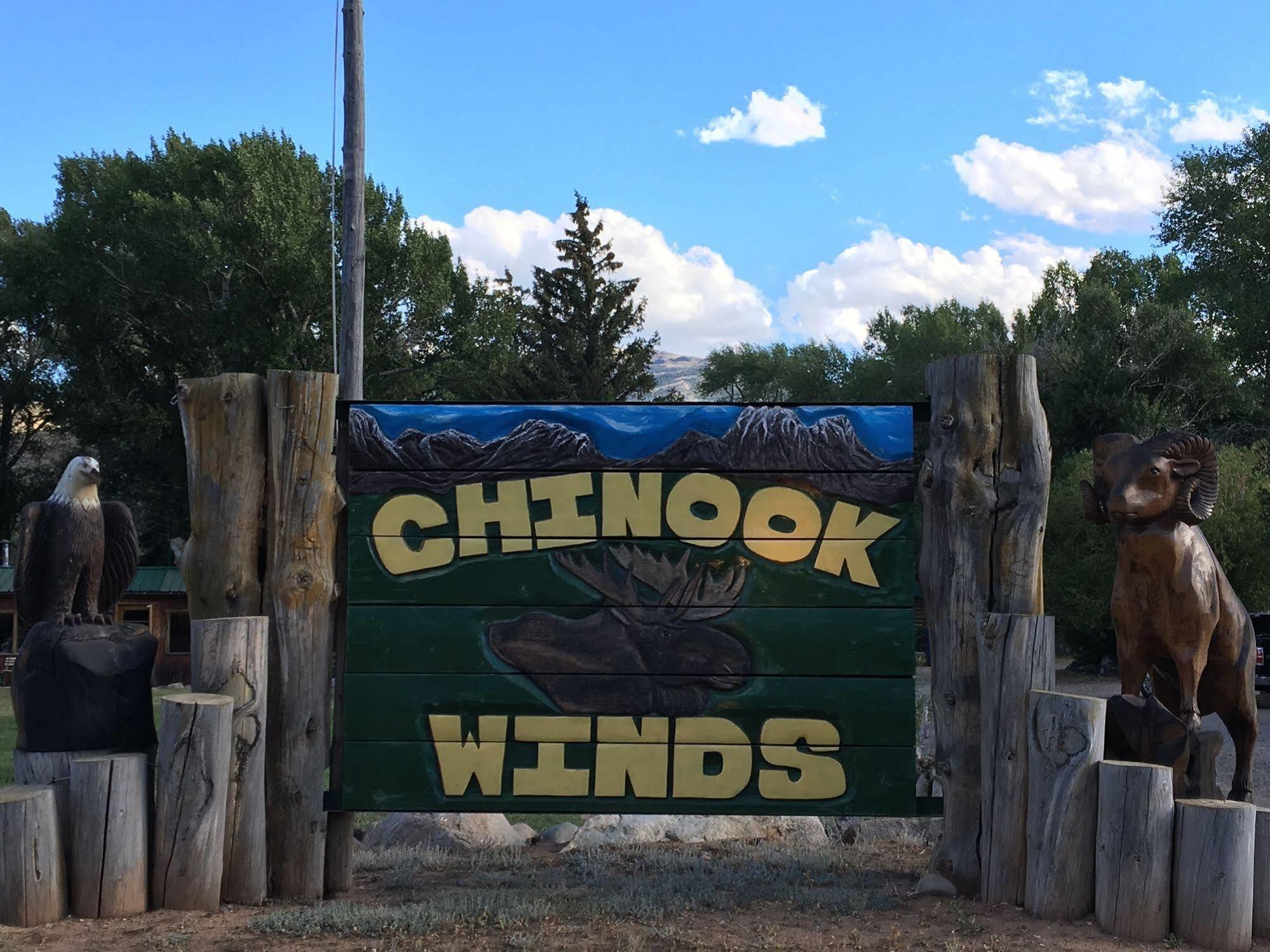 Chinook Winds Motel Dubois Eksteriør bilde